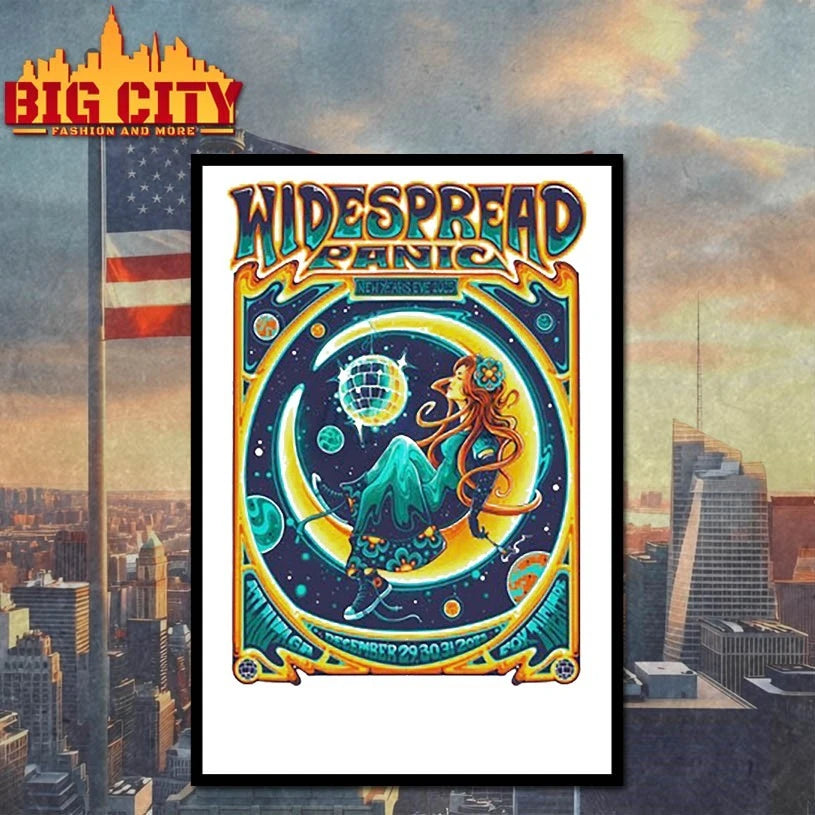 Widespread Panic Dec 29-31 2025 In Atlanta GA shirt