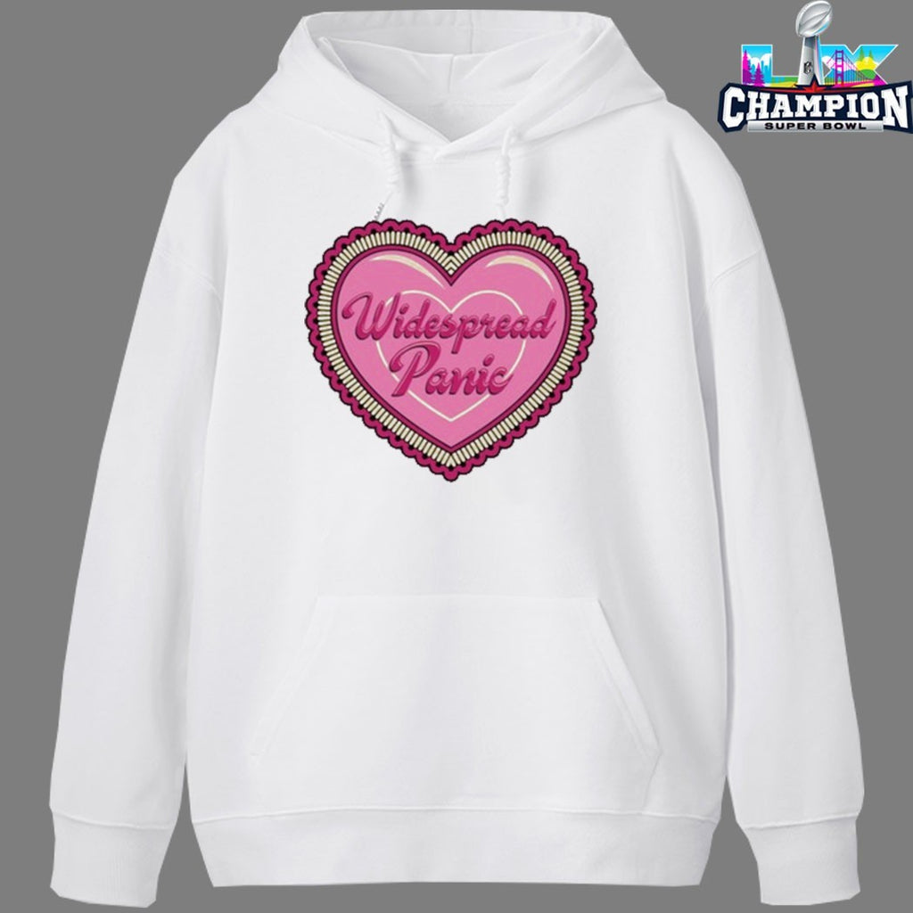 Widespread Panic February 14-15 2026 Austin TX Heart T-shirts