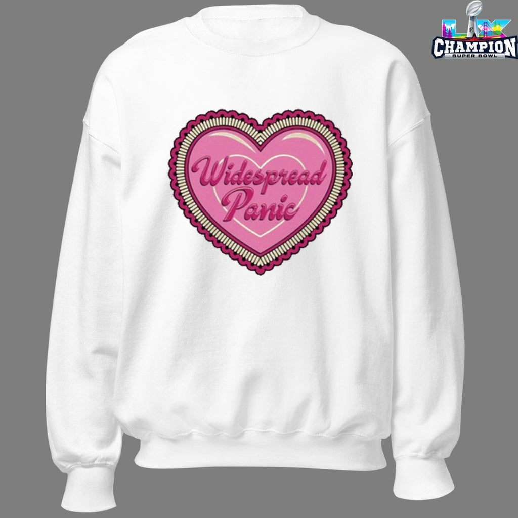 Widespread Panic February 14-15 2026 Austin TX Heart T-shirts
