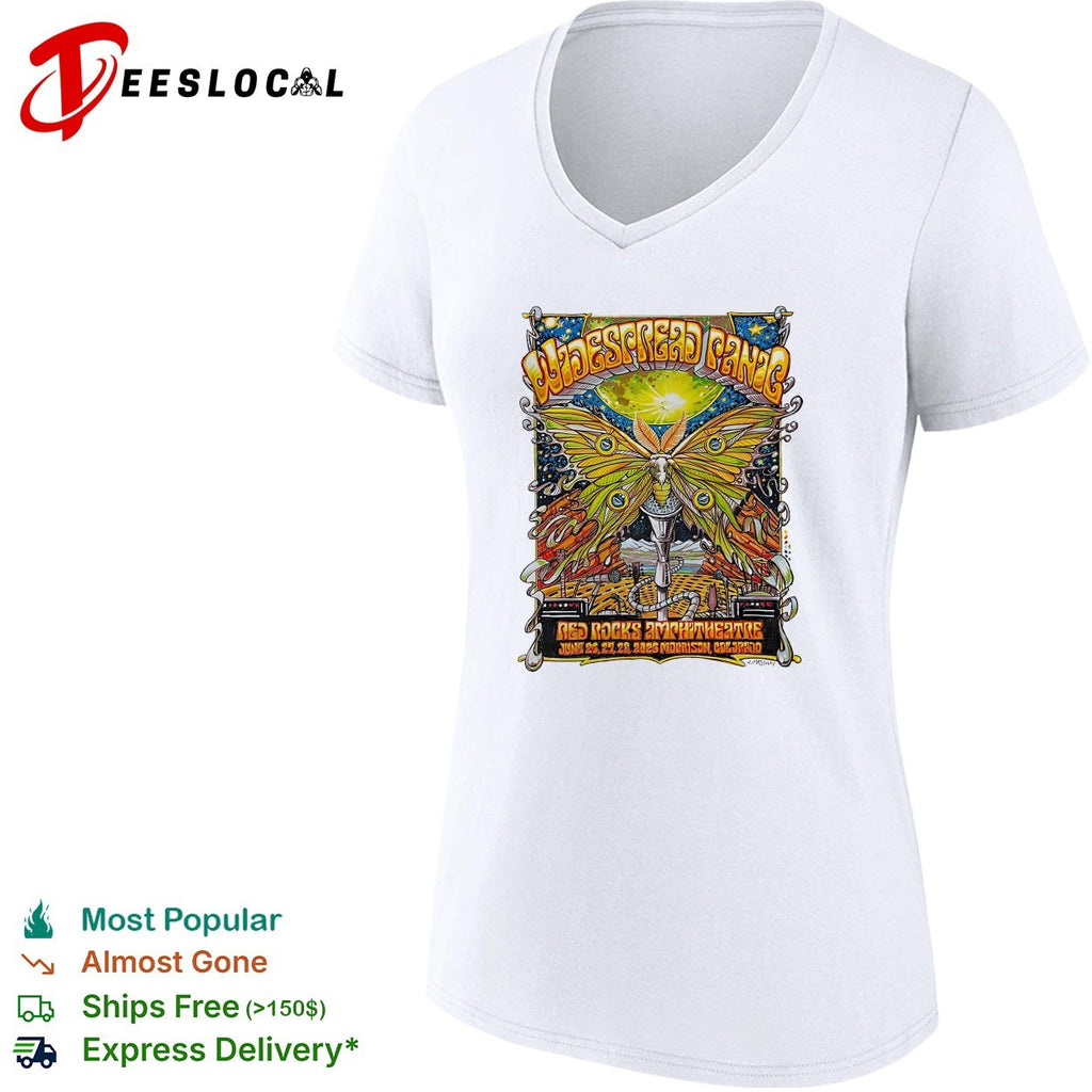 Widespread Panic Morrison Colorado at Red Rocks Amphitheatre From June 26 To 28 2026 shirt