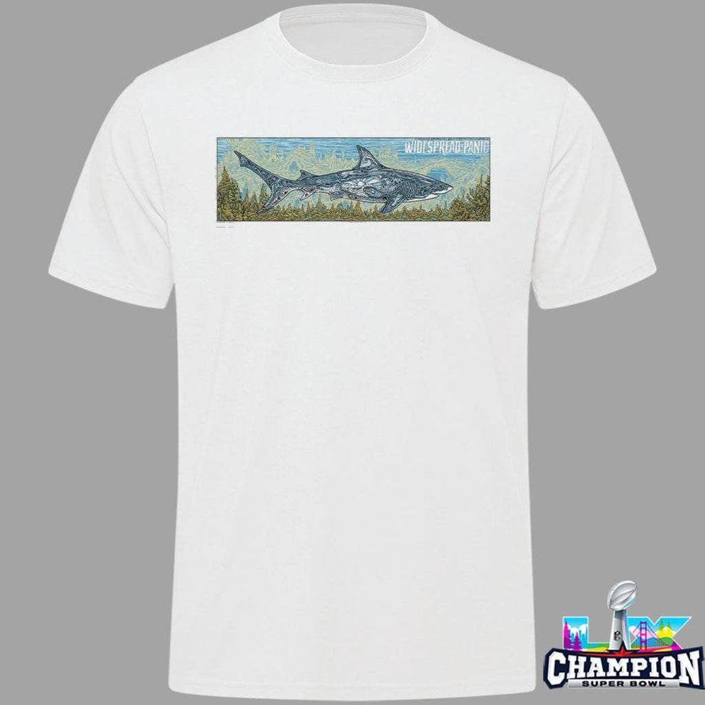 Widespread Panic St Augustine Florida 2026 Shark Shirt