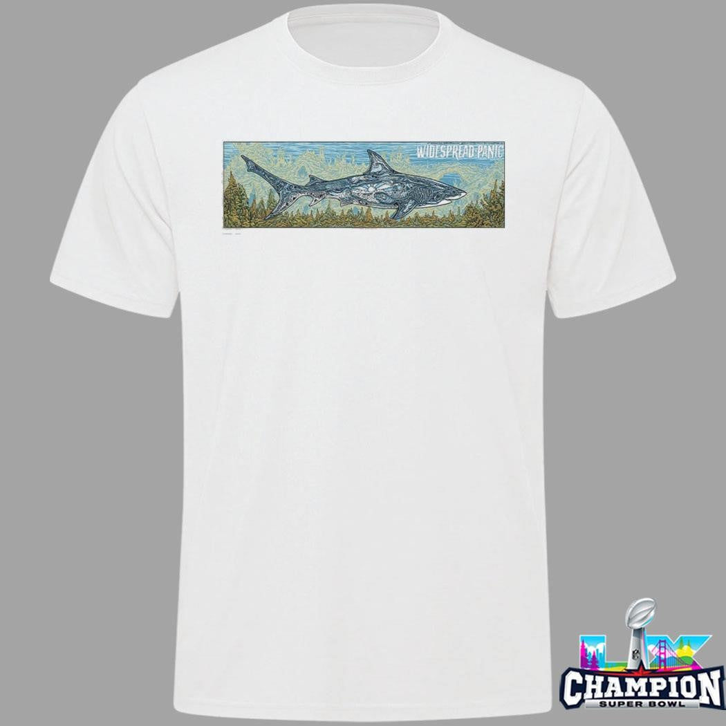 Widespread Panic St Augustine Florida 2026 Shark Shirt
