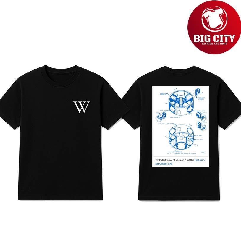 Wikimedia Articles Of Style Saturn V Two Sided Shirt