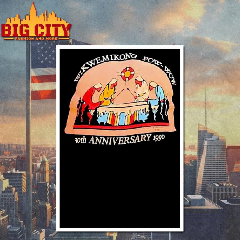 Wikwemikong Pow-wow 30th Anniversary In 1990 Graphic Shirt