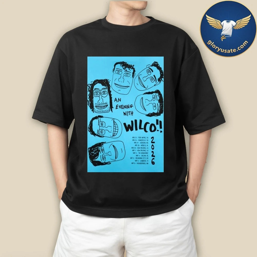 Wilco April &amp; May 2026 Poster Shirt