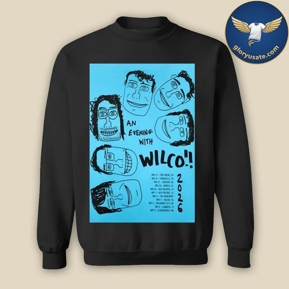 Wilco April &amp; May 2026 Poster Shirt