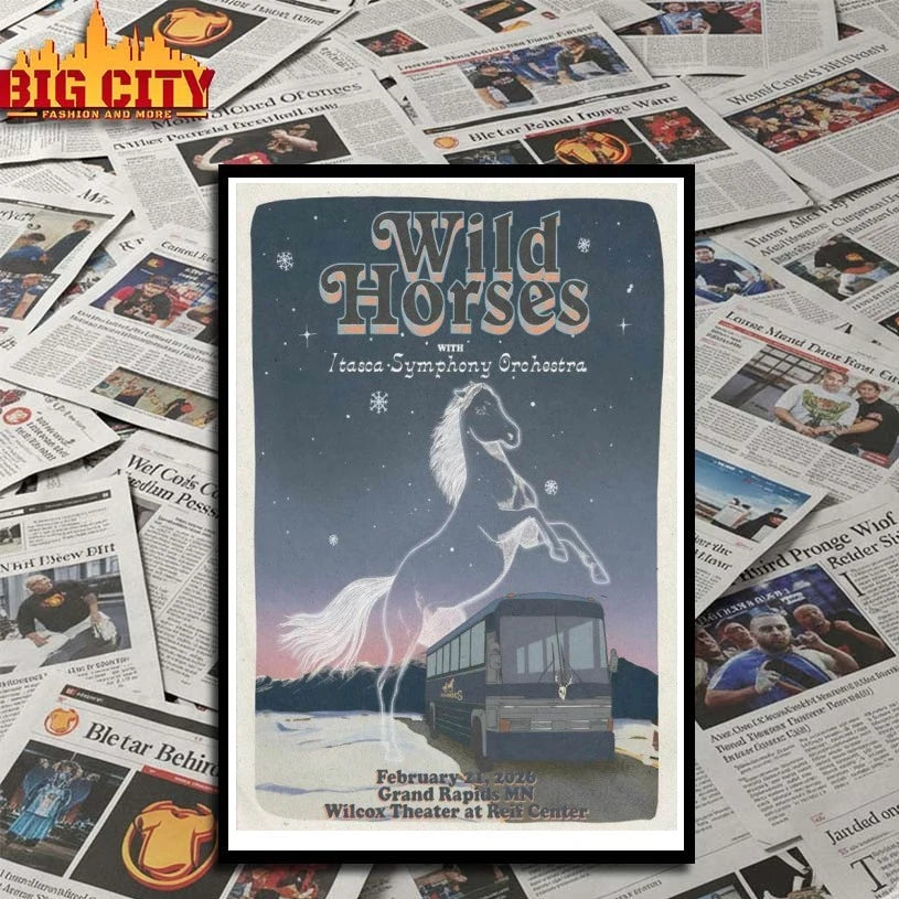 Wild Horses Grand Rapids Event On Feb 21 2026 Poster shirt