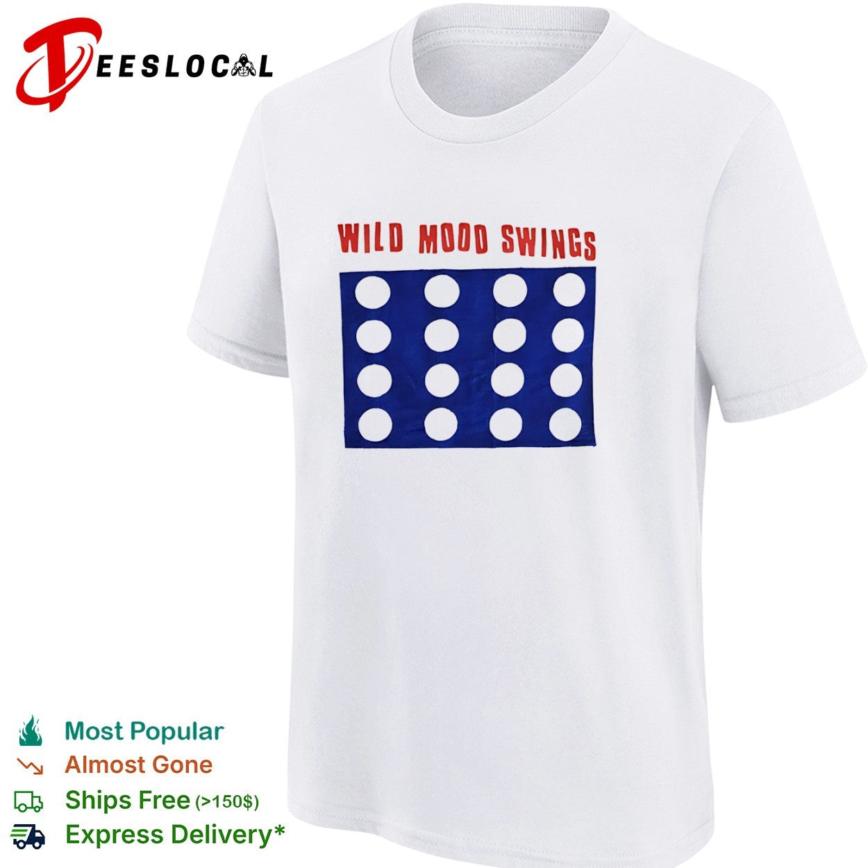 Wild Mood Swings The Cure Band Album shirt