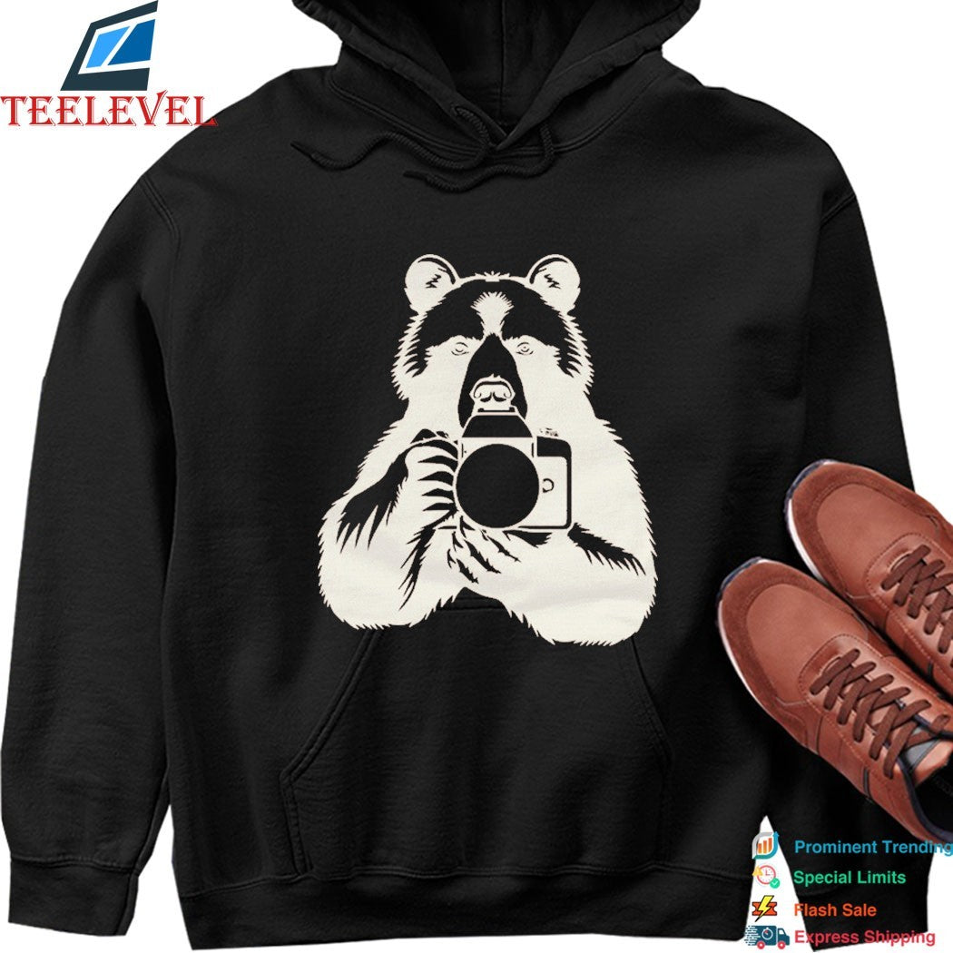 Wild Scites Bear Photo Logo T-shirts