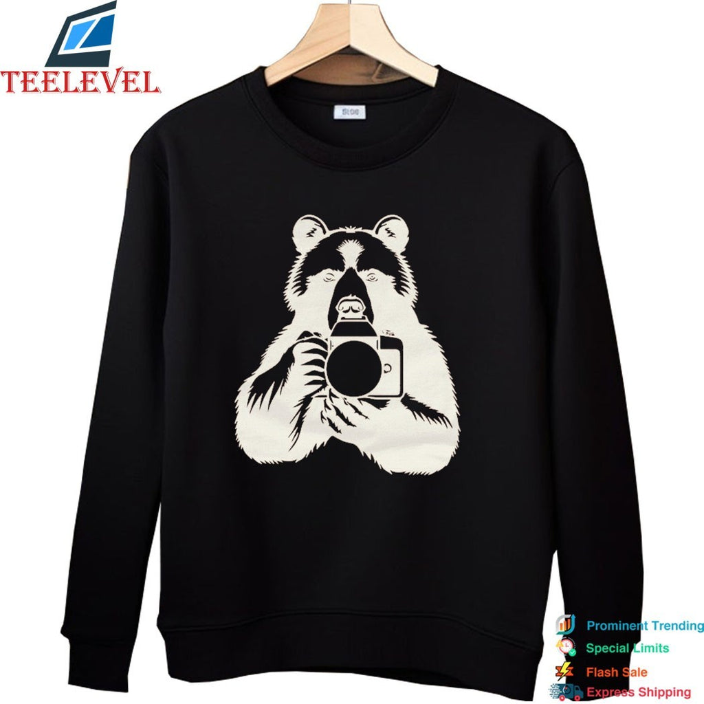 Wild Scites Bear Photo Logo T-shirts