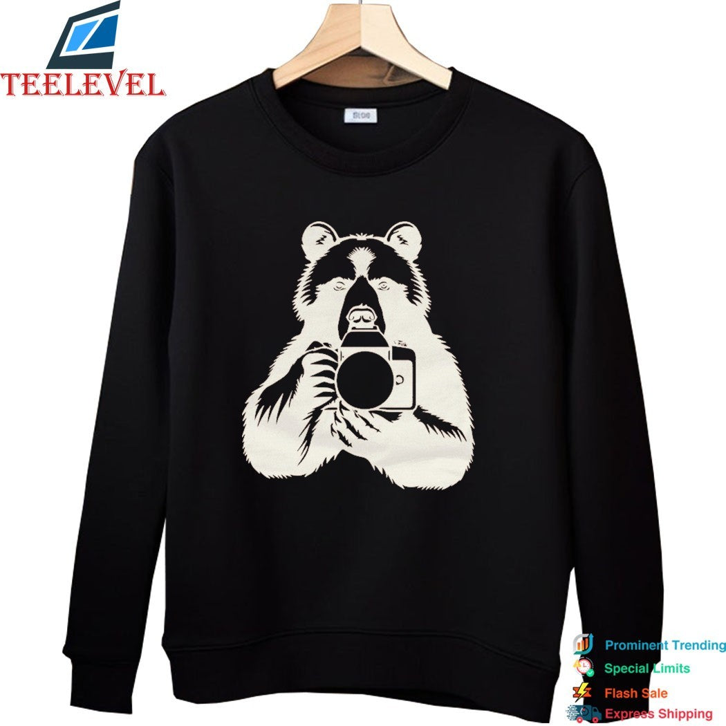 Wild Scites Bear Photo Logo T-shirts