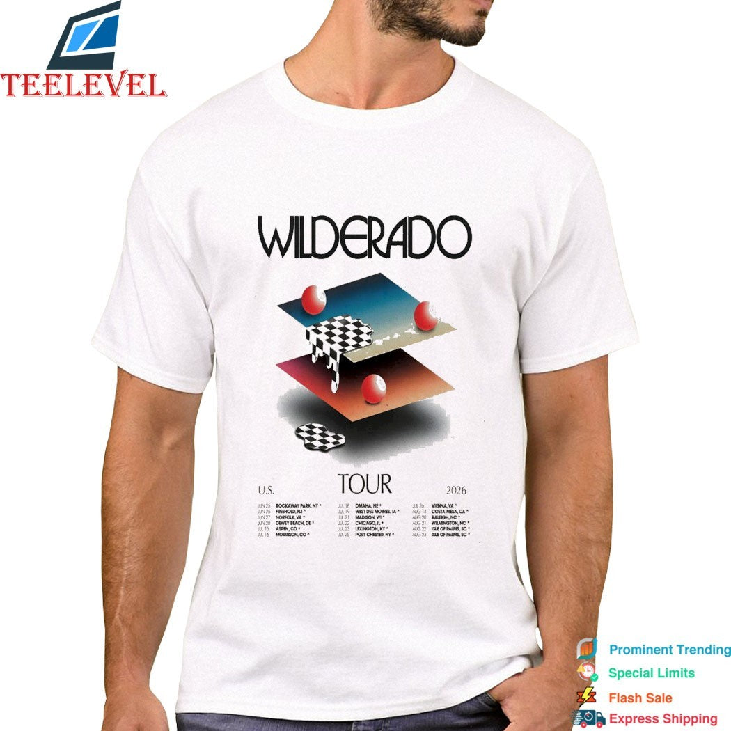 Wilderado 2026 Us Tour T-shirts