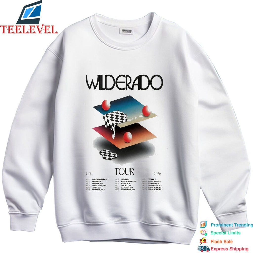 Wilderado 2026 Us Tour T-shirts