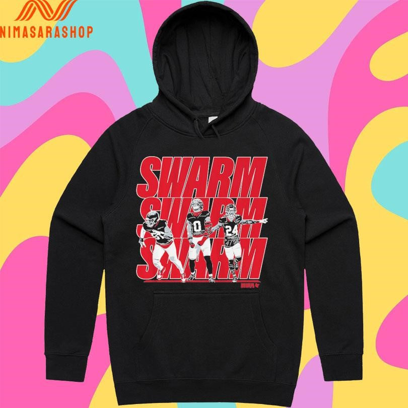 Will Anderson Jr, Azeez Al-Shaair And Derek Stingley Jr Swarm Shirts