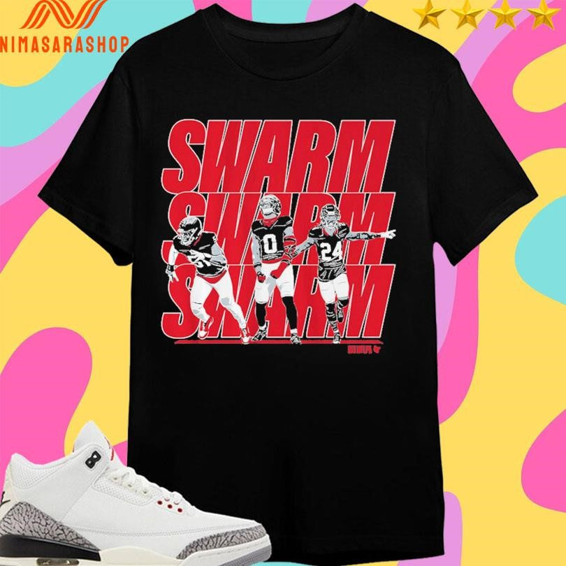 Will Anderson Jr, Azeez Al-Shaair And Derek Stingley Jr Swarm Shirts