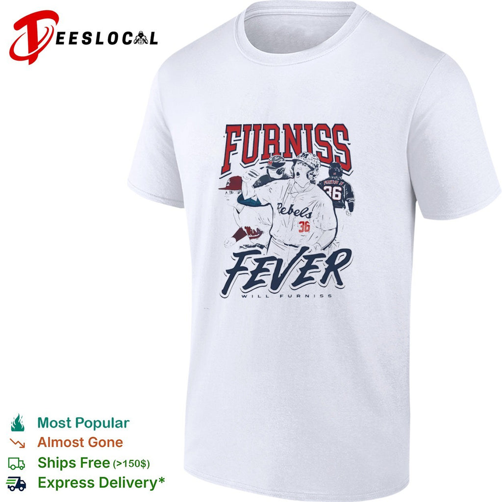 Will Furniss Ole Miss Rebels Baseball NCAA shirt