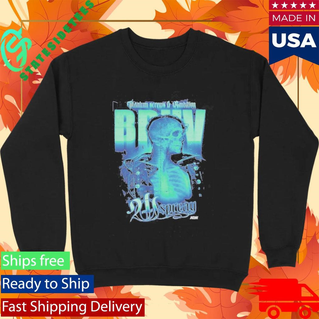 Will Ospreay Titanium Screws &amp; Ambition Shirt