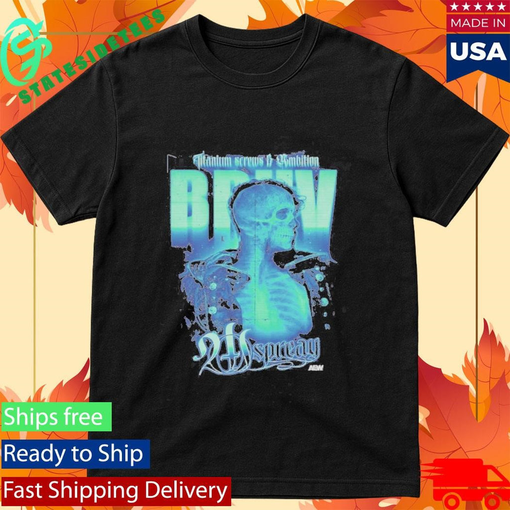 Will Ospreay Titanium Screws &amp; Ambition Shirt