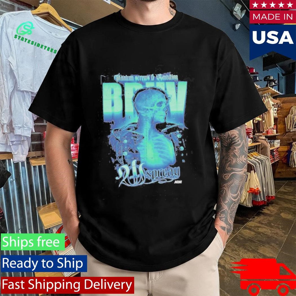 Will Ospreay Titanium Screws &amp; Ambition Shirt