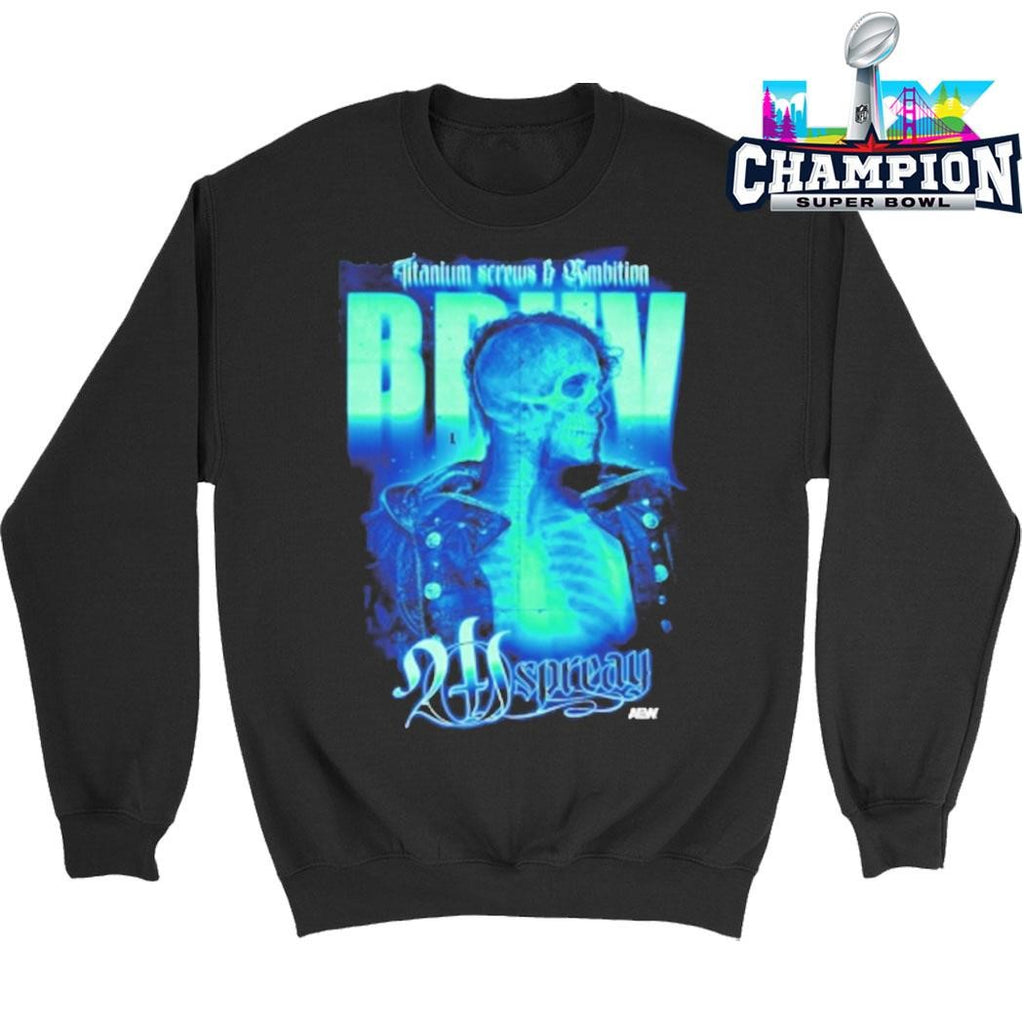 Will Ospreay Titanium Screws And Ambition Shirt
