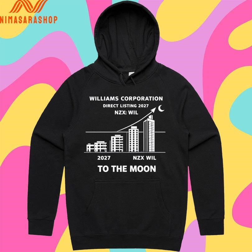 Williams Corporation Direct Listing 2027 Nzx Wil 2027 Nzx Wil To The Moon Shirts