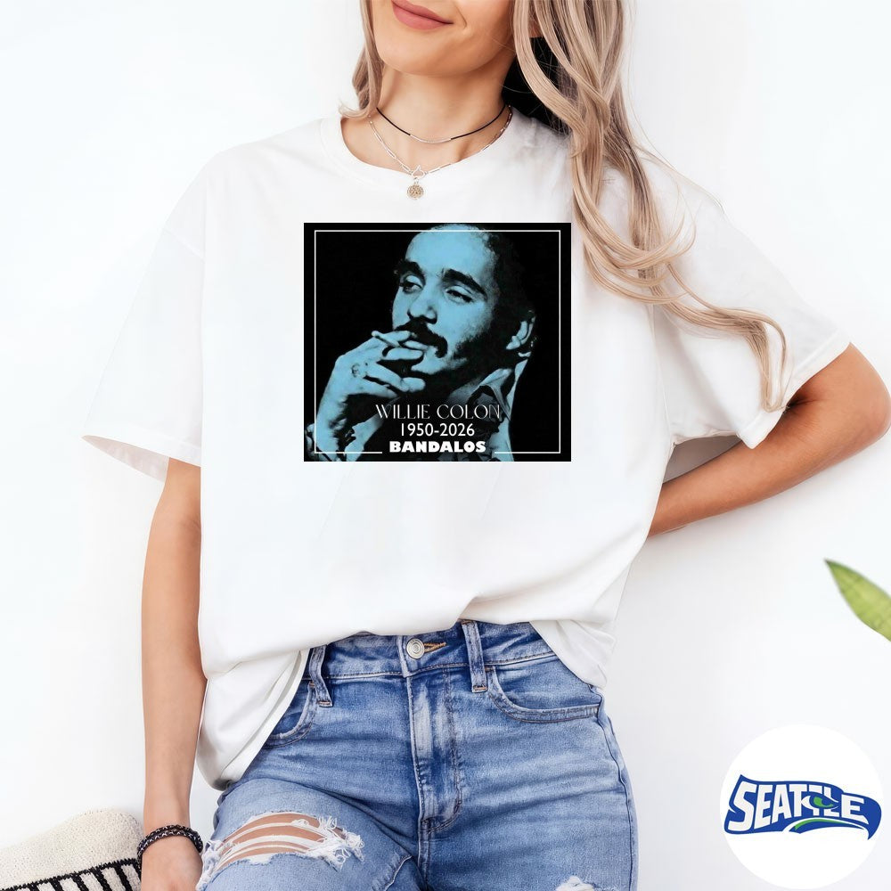 Willie Colon 1950-2026 Bandalos Poster shirt
