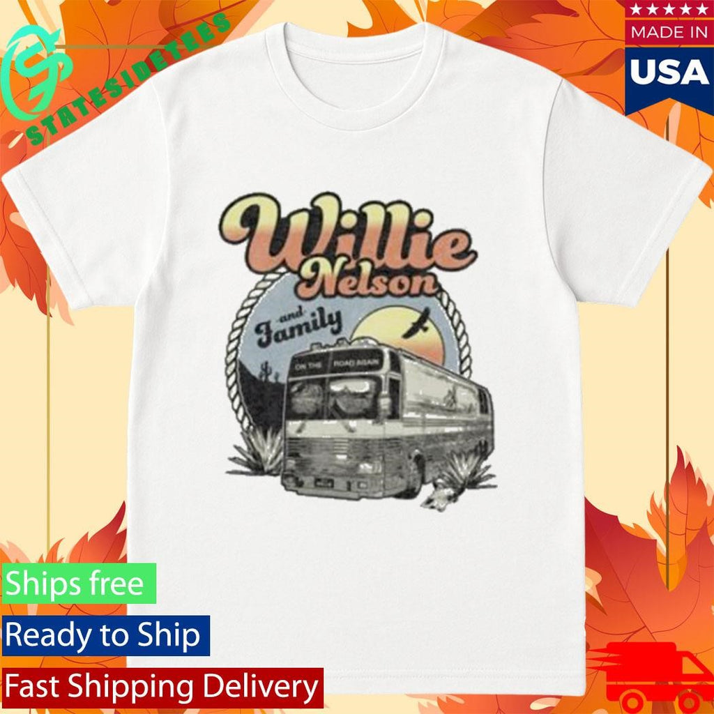 Willie Nelson Vintage Bus Shirt