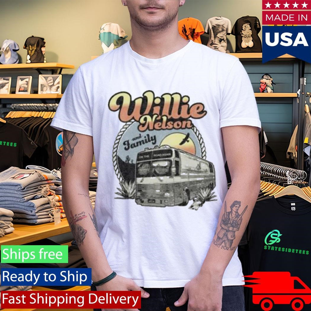 Willie Nelson Vintage Bus Shirt