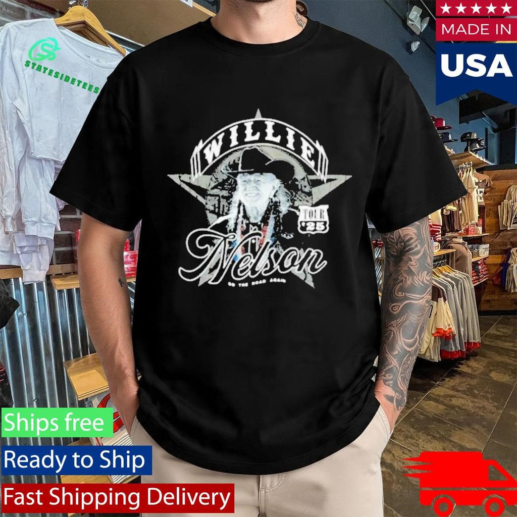 Willie Nelson Willie 2025 Photo Shirt
