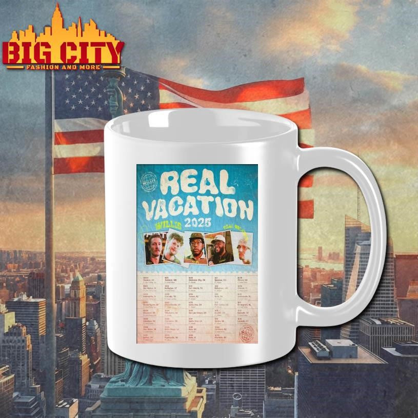 Willis Real Vacation Tour 2025 Poster Shirt