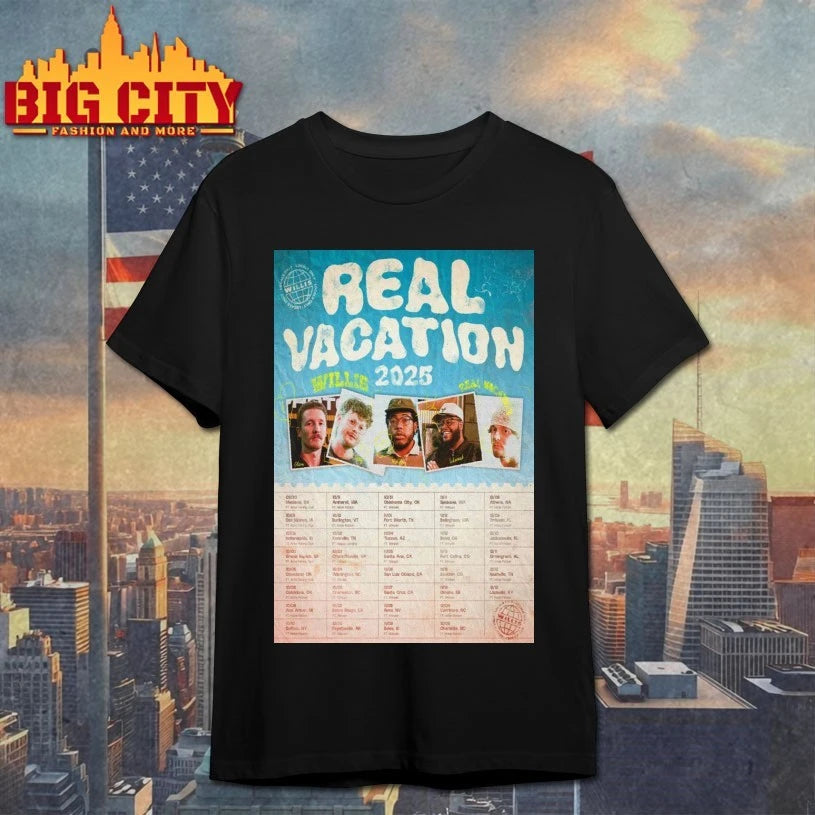 Willis Vacation Tour Date Poster Shirt