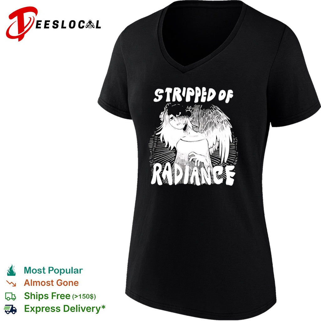 Winged character stripped of radiance shirt