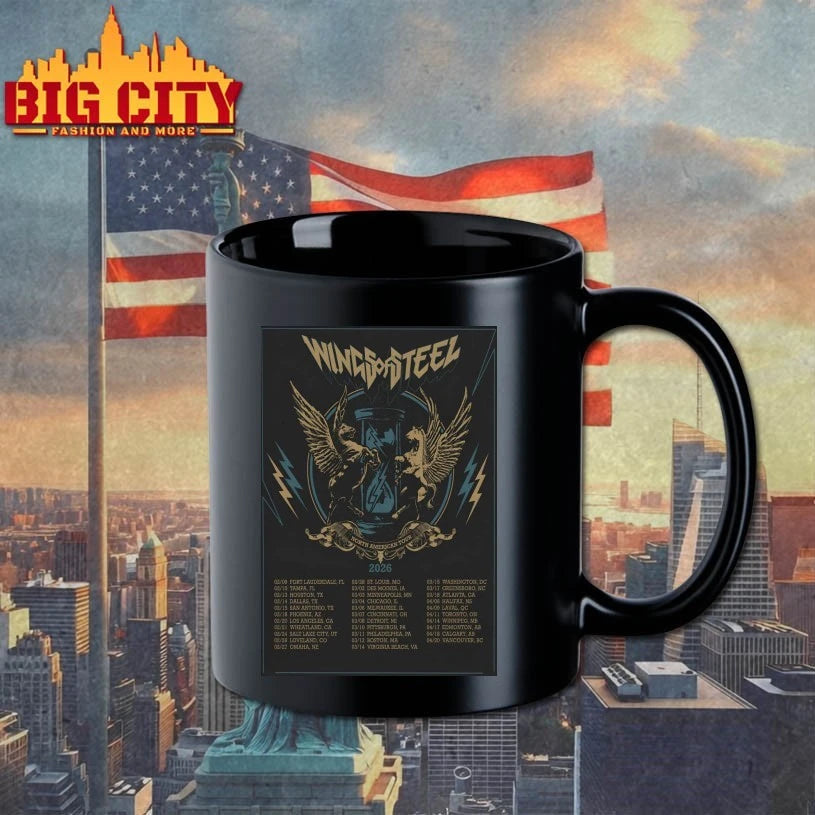 Wings Of Steel North American Tour 2026 Poster shirt