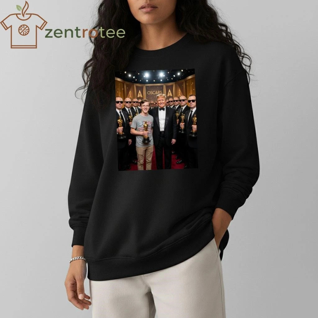 Winner, Best Special Effects in a Staged Assassination Trump Oscar shirt