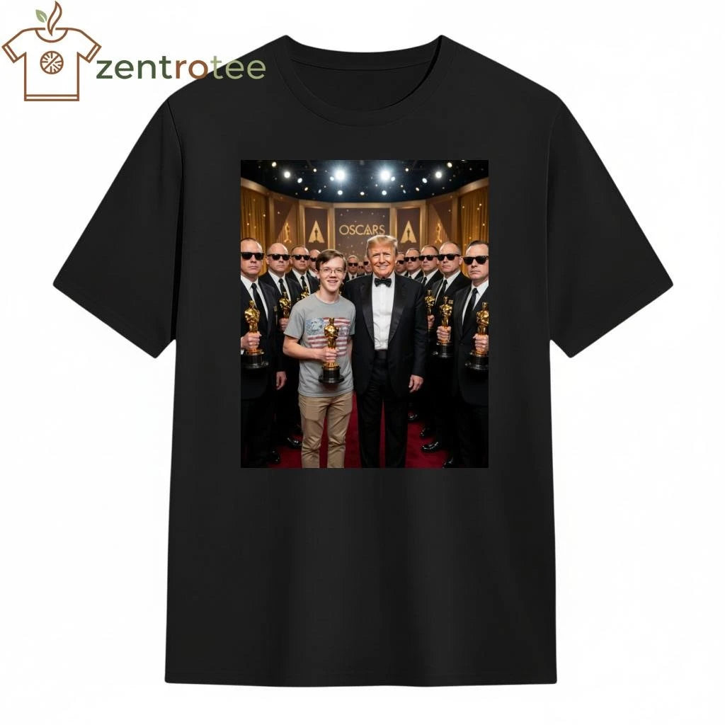 Winner, Best Special Effects in a Staged Assassination Trump Oscar shirt