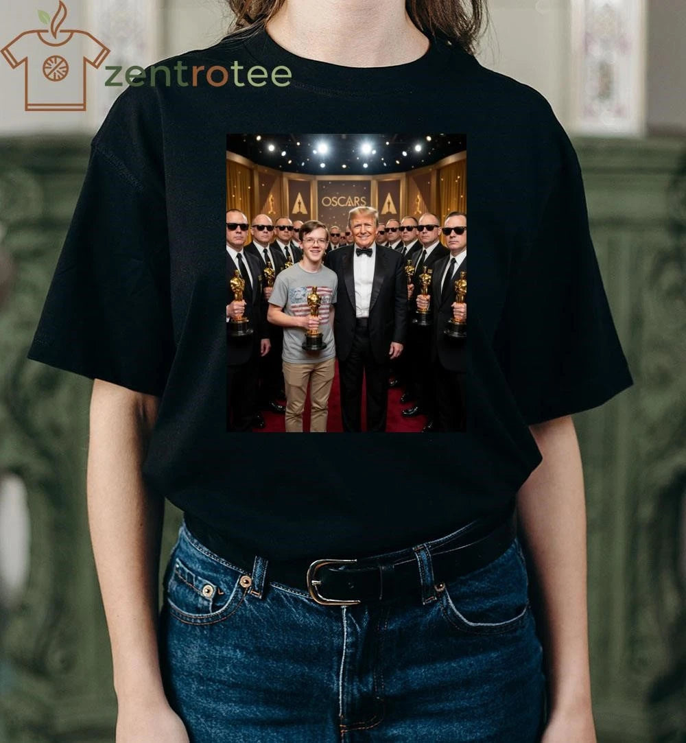 Winner, Best Special Effects in a Staged Assassination Trump Oscar shirt