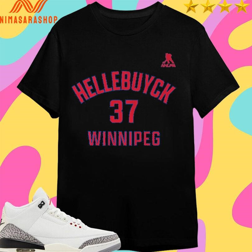 Winnipeg Jets Connor Hellebuyck 37 Winnipeg Name And Number Shirts