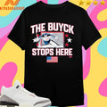 Winnipeg Jets Connor Hellebuyck The Buyck Stops Here Shirts