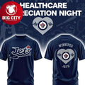 Winnipeg Jets Healthcare Appreciation Night 2026 NHL Two Sided Shirt