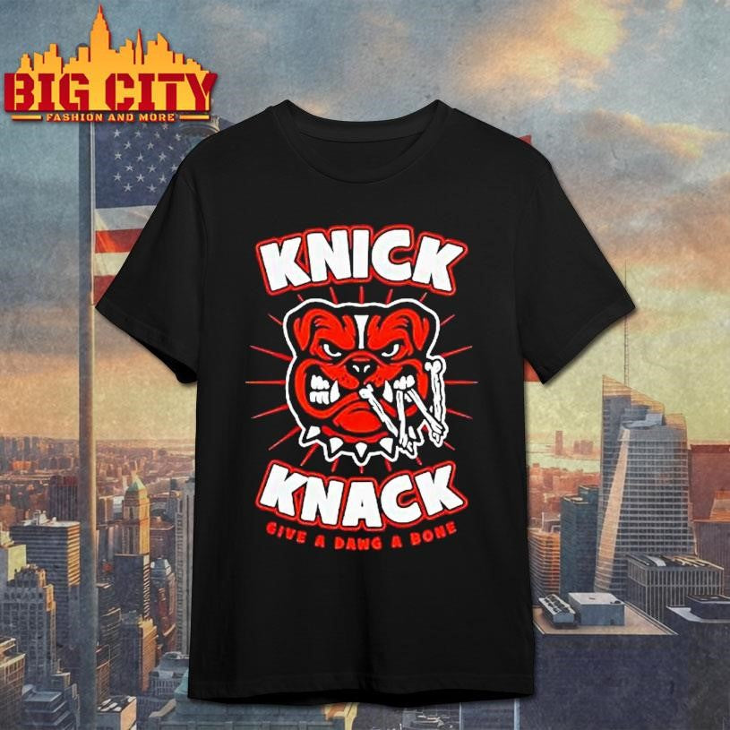 Winston Cleveland Knick Knack Give A Dawg A Bone Shirt