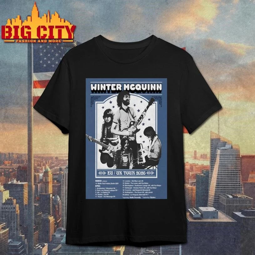 Winter McQuinn 2026 Tour EU-UK Poster Shirt
