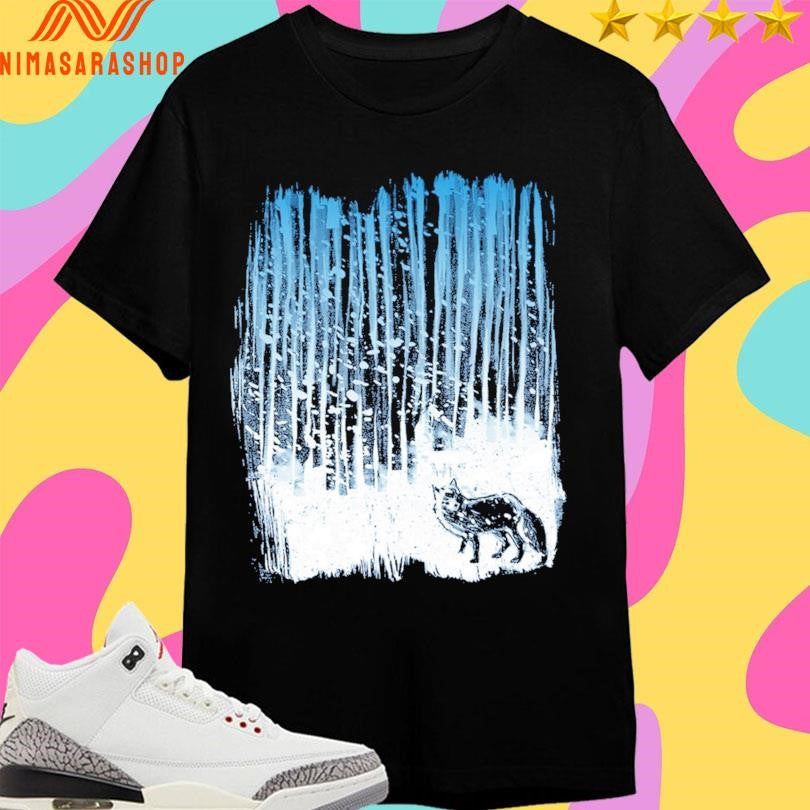 Winter Night Fox Shirts