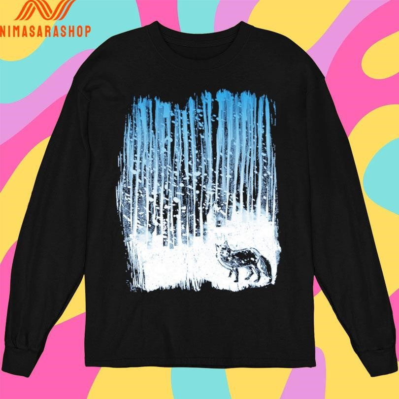 Winter Night Fox Shirts