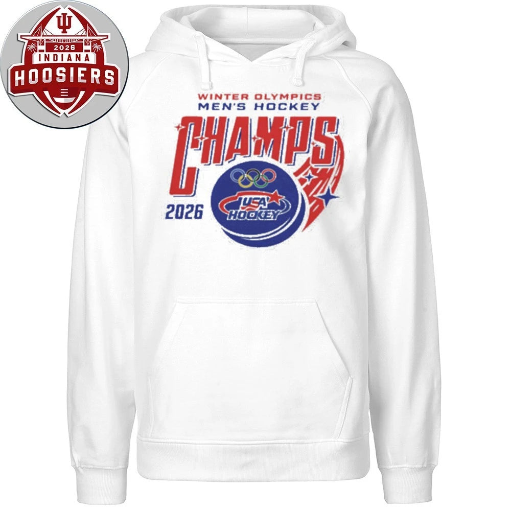 Winter Olympics Men’s Team USA Hockey Champions 2026 T-Shirt