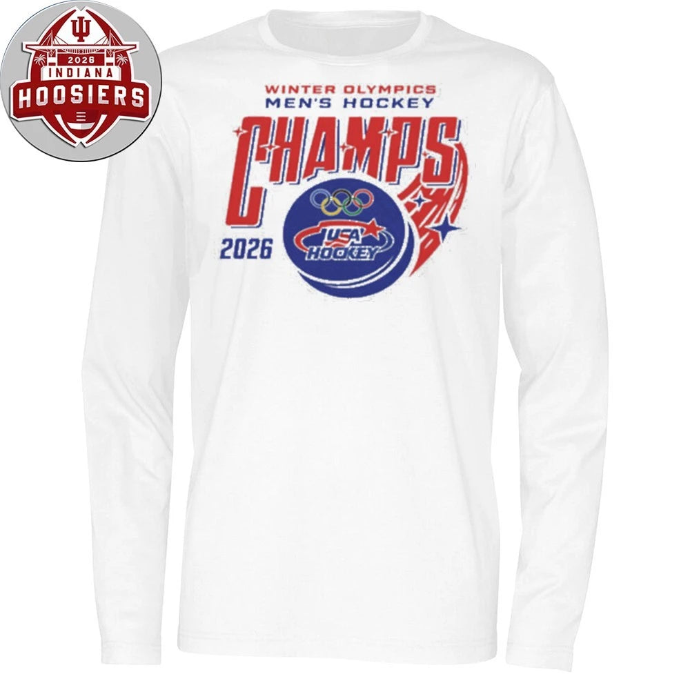 Winter Olympics Men’s Team USA Hockey Champions 2026 T-Shirt