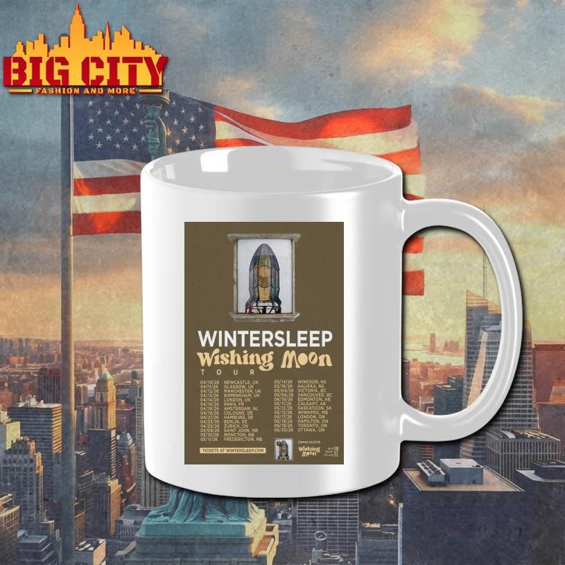 Wintersleep Wishing Moon Tour 2026 Poster shirt