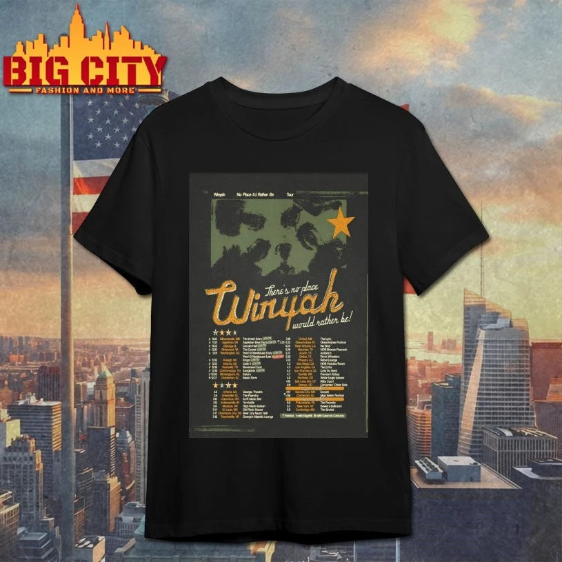 Winyah 2026 No Place I’d Rather Be Tour Poster shirt