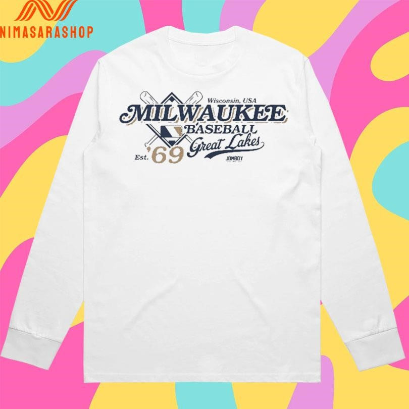 Wisconsin Usa Milwaukee Baseball Great Lakes Est ’69 Shirts