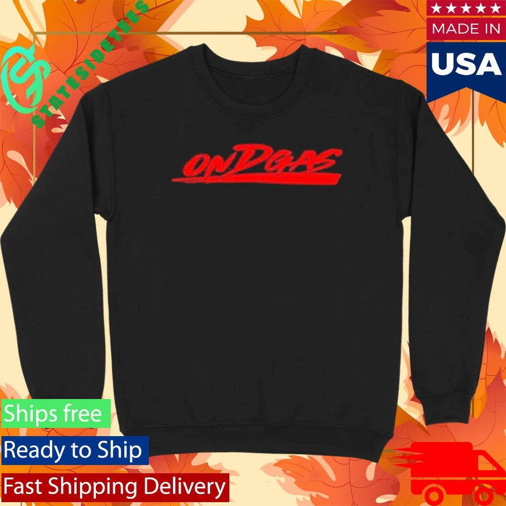 With Red Reflective Ondgas Logo Shirt