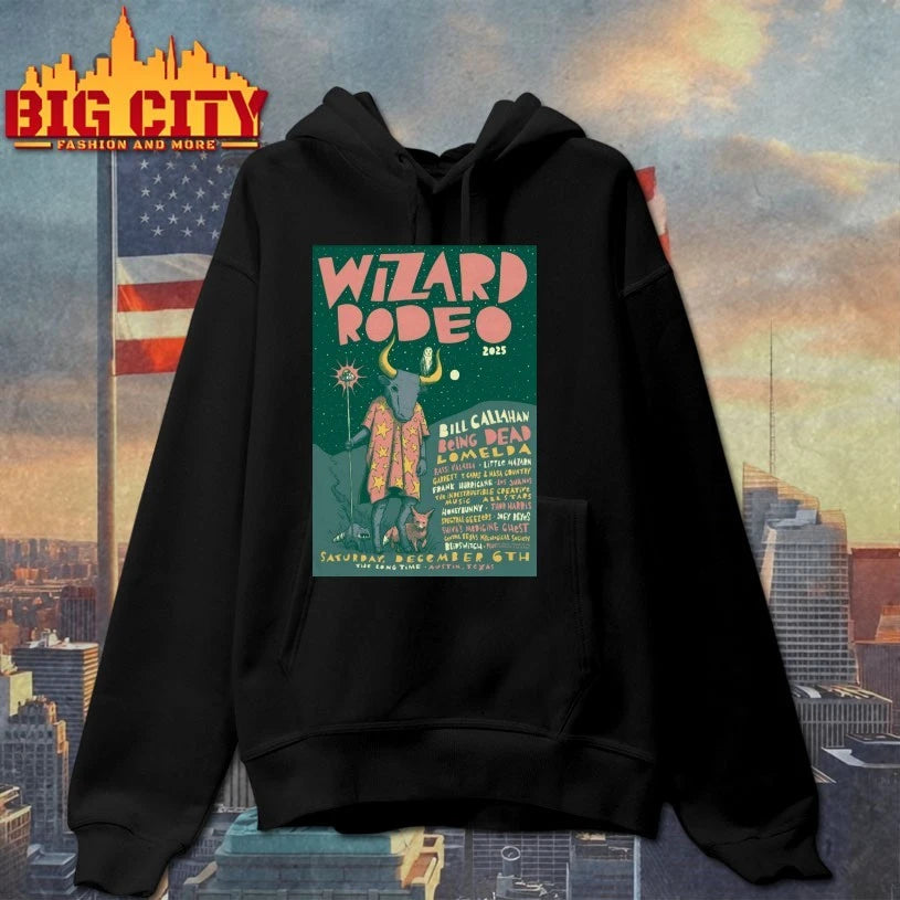 Wizard Rodeo December 6 2025 Austin TX Poster shirt